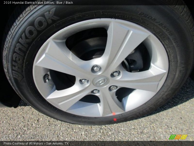 Blue / Black 2016 Hyundai Elantra Value Edition