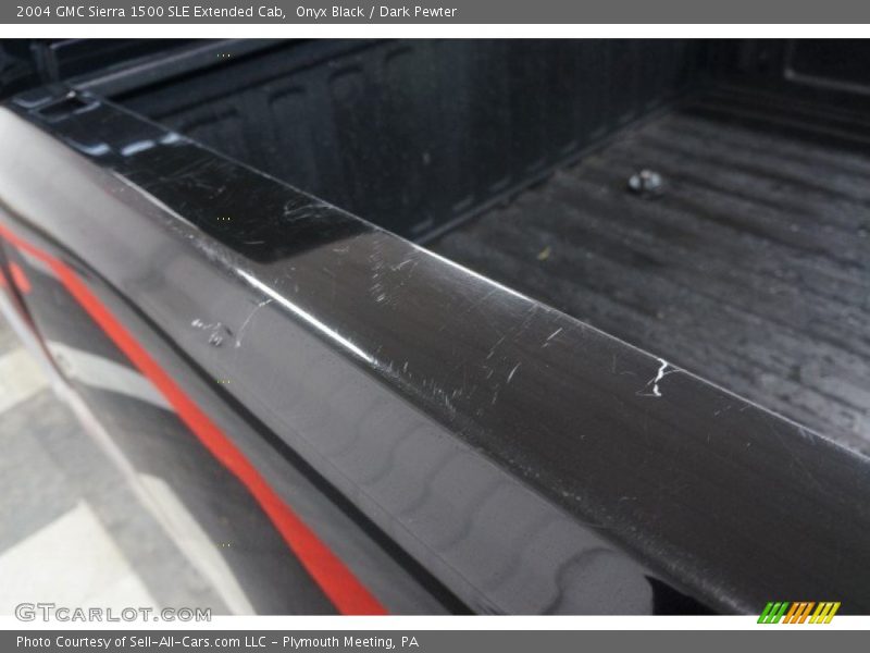 Onyx Black / Dark Pewter 2004 GMC Sierra 1500 SLE Extended Cab
