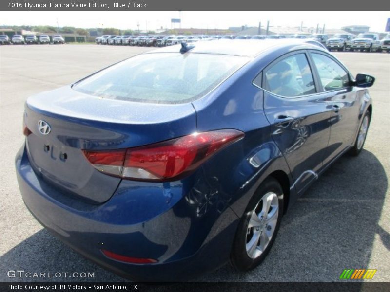 Blue / Black 2016 Hyundai Elantra Value Edition