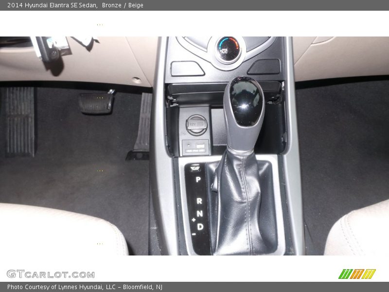 Bronze / Beige 2014 Hyundai Elantra SE Sedan