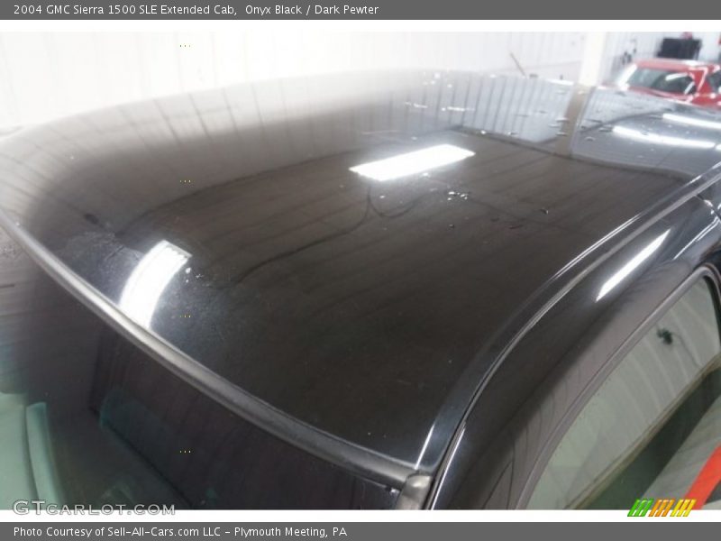 Onyx Black / Dark Pewter 2004 GMC Sierra 1500 SLE Extended Cab