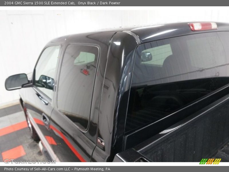 Onyx Black / Dark Pewter 2004 GMC Sierra 1500 SLE Extended Cab