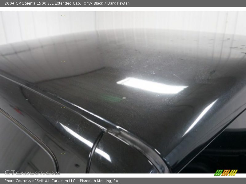 Onyx Black / Dark Pewter 2004 GMC Sierra 1500 SLE Extended Cab