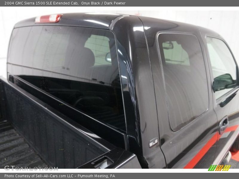 Onyx Black / Dark Pewter 2004 GMC Sierra 1500 SLE Extended Cab