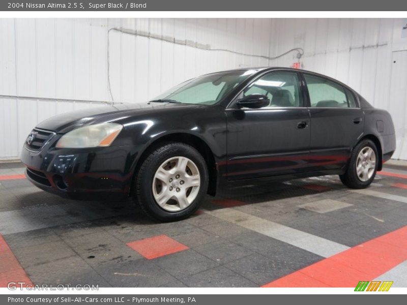 Super Black / Blond 2004 Nissan Altima 2.5 S