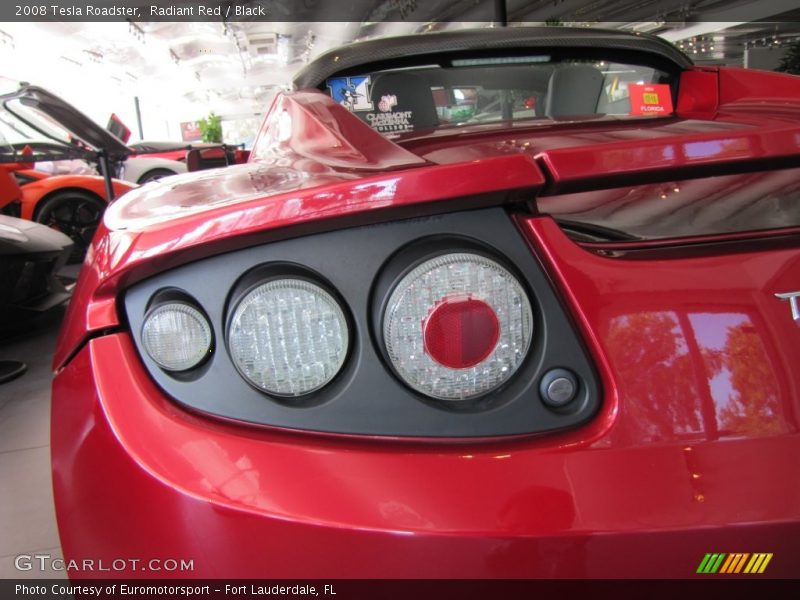 Radiant Red / Black 2008 Tesla Roadster