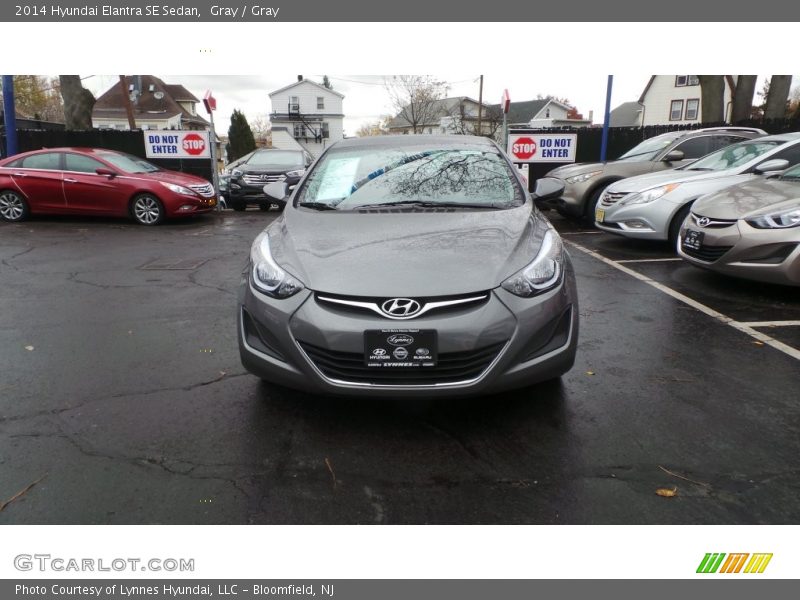 Gray / Gray 2014 Hyundai Elantra SE Sedan