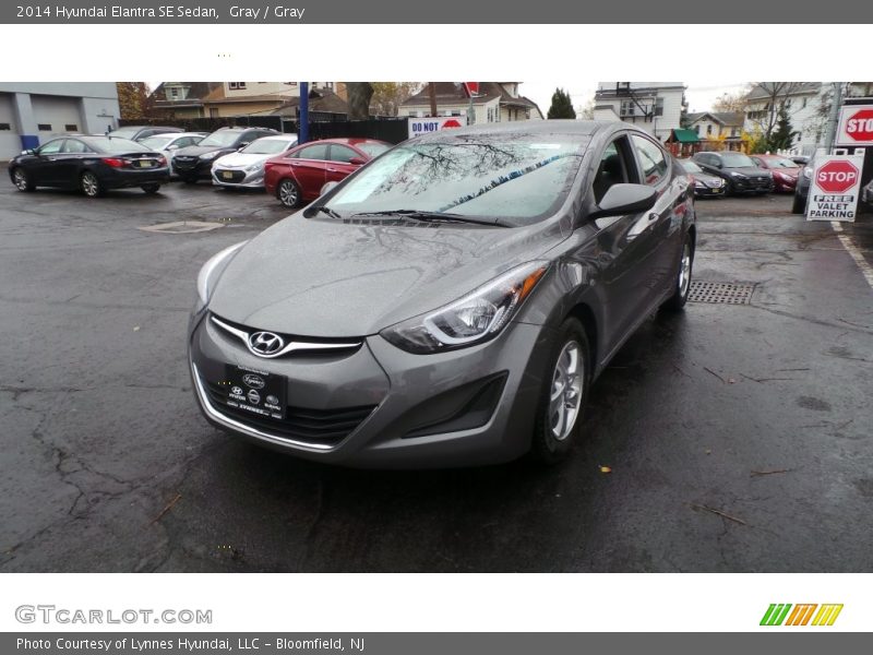 Gray / Gray 2014 Hyundai Elantra SE Sedan