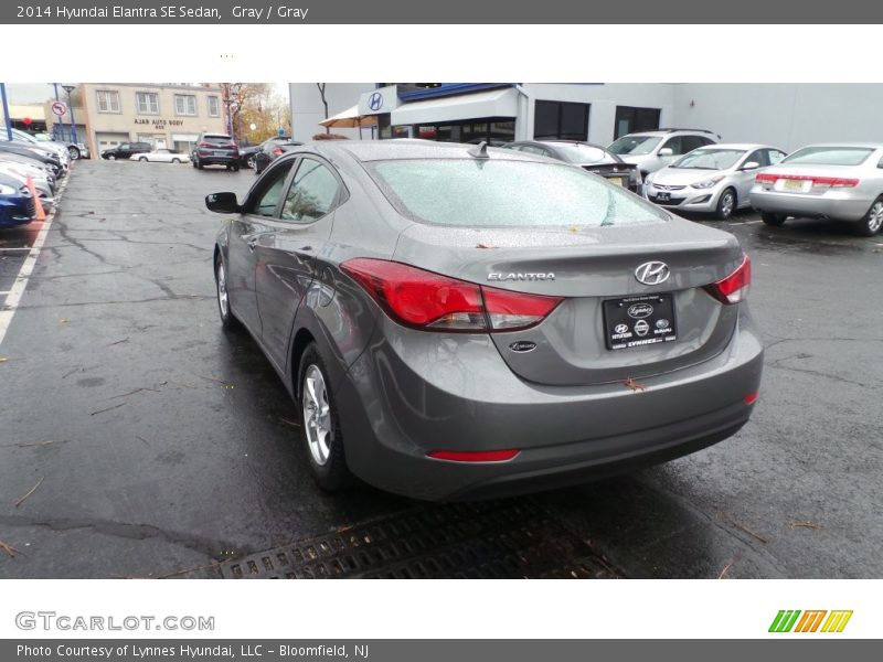 Gray / Gray 2014 Hyundai Elantra SE Sedan