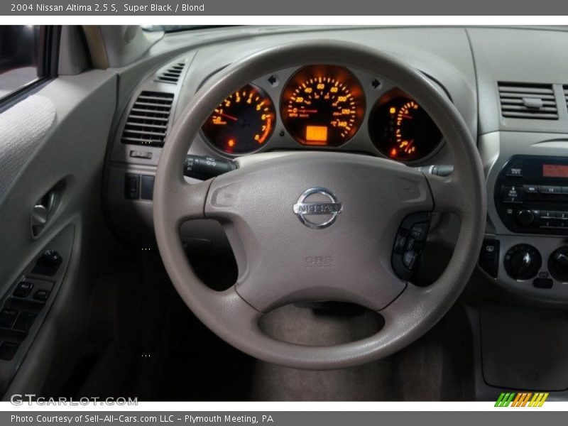 Super Black / Blond 2004 Nissan Altima 2.5 S
