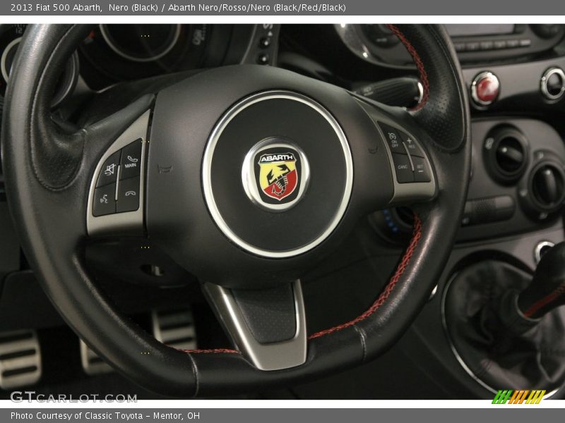 Nero (Black) / Abarth Nero/Rosso/Nero (Black/Red/Black) 2013 Fiat 500 Abarth