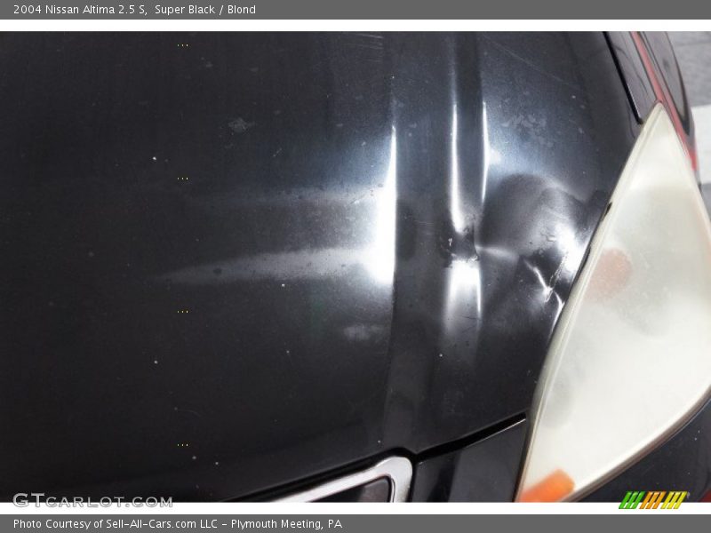 Super Black / Blond 2004 Nissan Altima 2.5 S