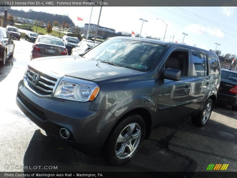 Polished Metal Metallic / Gray 2013 Honda Pilot EX-L 4WD
