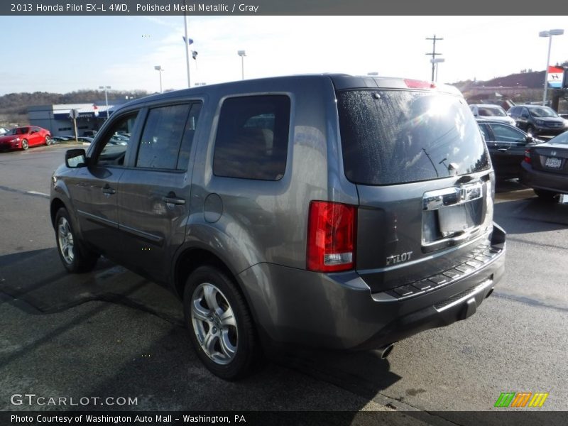 Polished Metal Metallic / Gray 2013 Honda Pilot EX-L 4WD