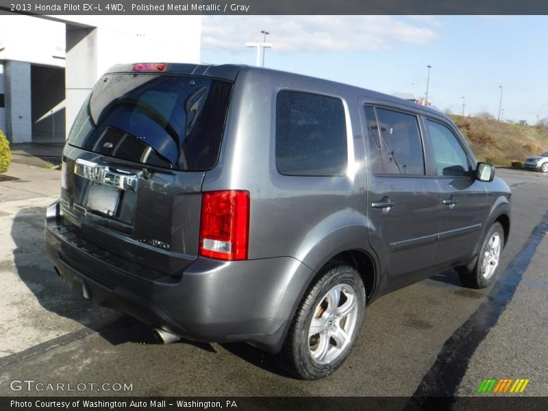 Polished Metal Metallic / Gray 2013 Honda Pilot EX-L 4WD