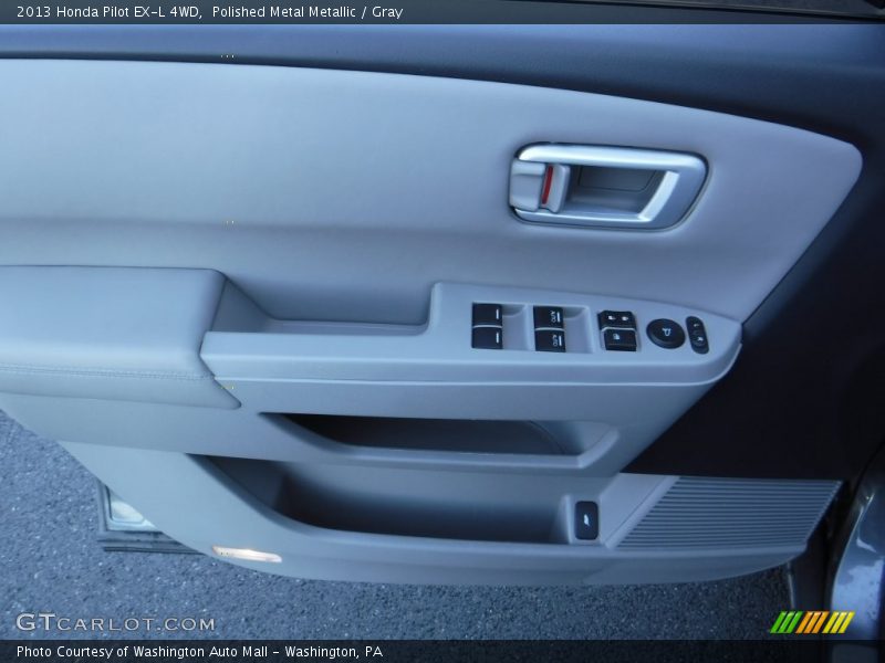 Polished Metal Metallic / Gray 2013 Honda Pilot EX-L 4WD