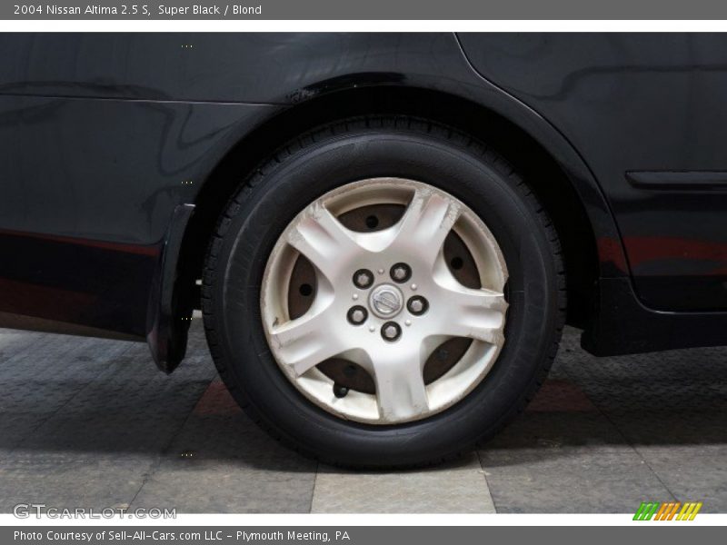 Super Black / Blond 2004 Nissan Altima 2.5 S