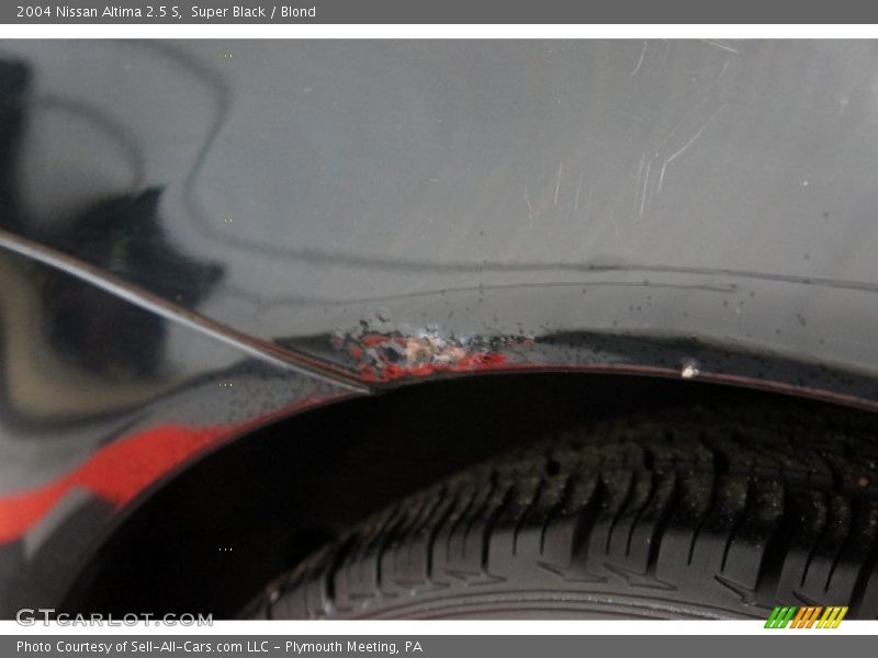 Super Black / Blond 2004 Nissan Altima 2.5 S