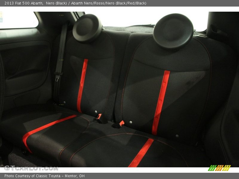 Nero (Black) / Abarth Nero/Rosso/Nero (Black/Red/Black) 2013 Fiat 500 Abarth