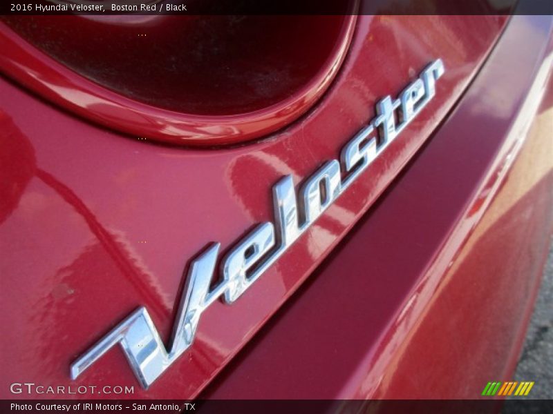Boston Red / Black 2016 Hyundai Veloster