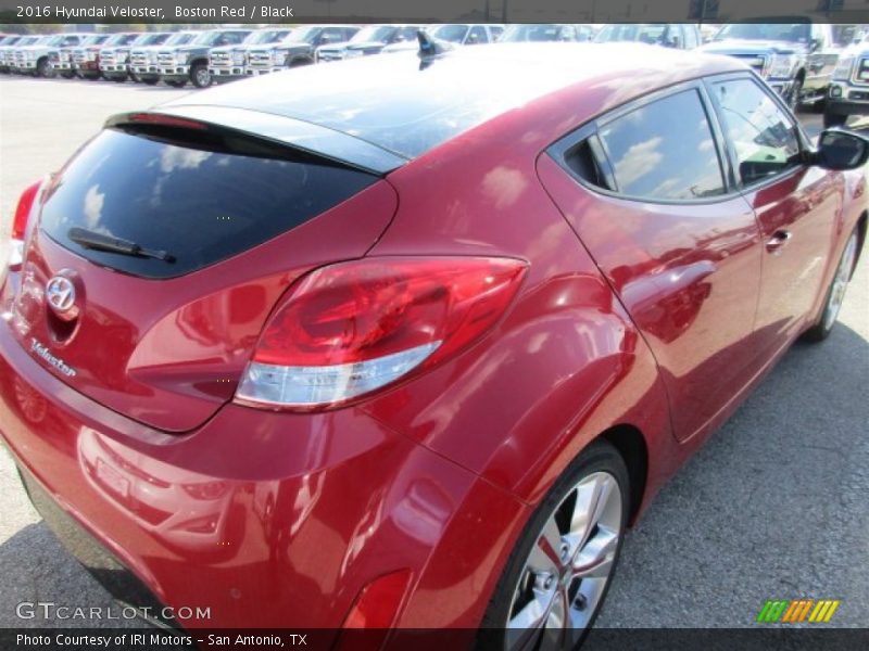 Boston Red / Black 2016 Hyundai Veloster