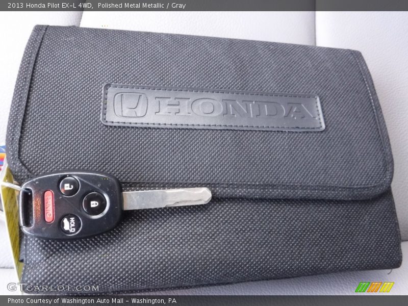 Polished Metal Metallic / Gray 2013 Honda Pilot EX-L 4WD