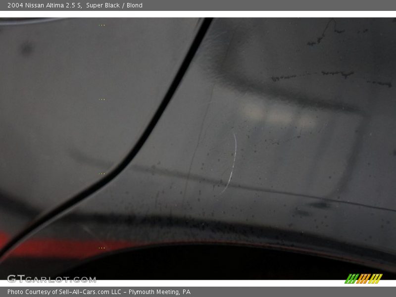 Super Black / Blond 2004 Nissan Altima 2.5 S