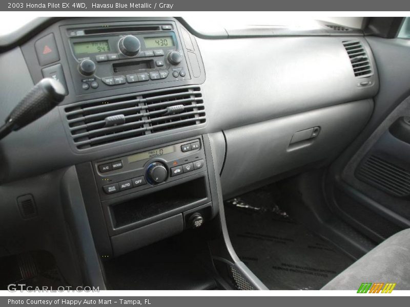 Havasu Blue Metallic / Gray 2003 Honda Pilot EX 4WD