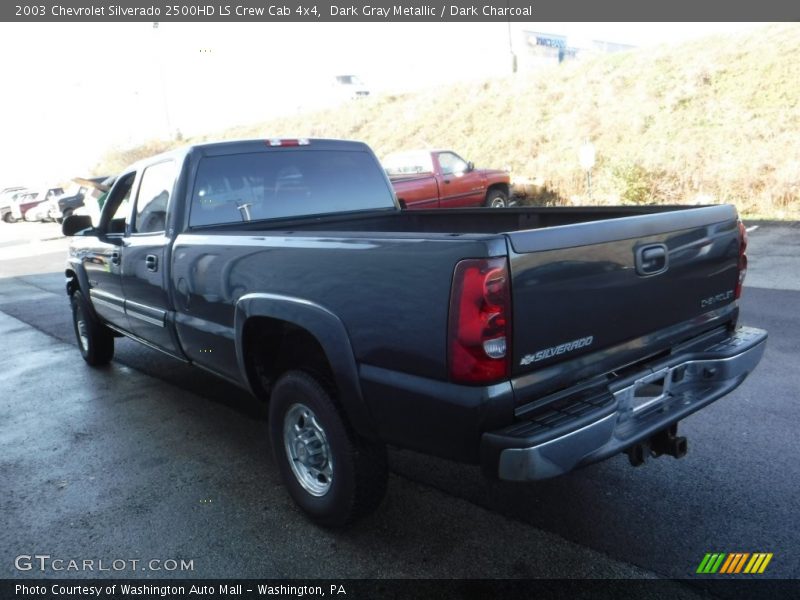 Dark Gray Metallic / Dark Charcoal 2003 Chevrolet Silverado 2500HD LS Crew Cab 4x4