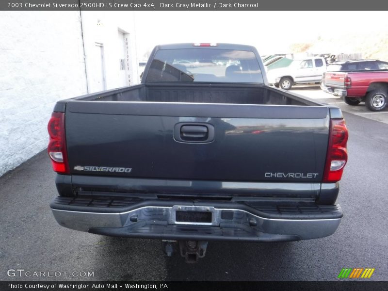 Dark Gray Metallic / Dark Charcoal 2003 Chevrolet Silverado 2500HD LS Crew Cab 4x4