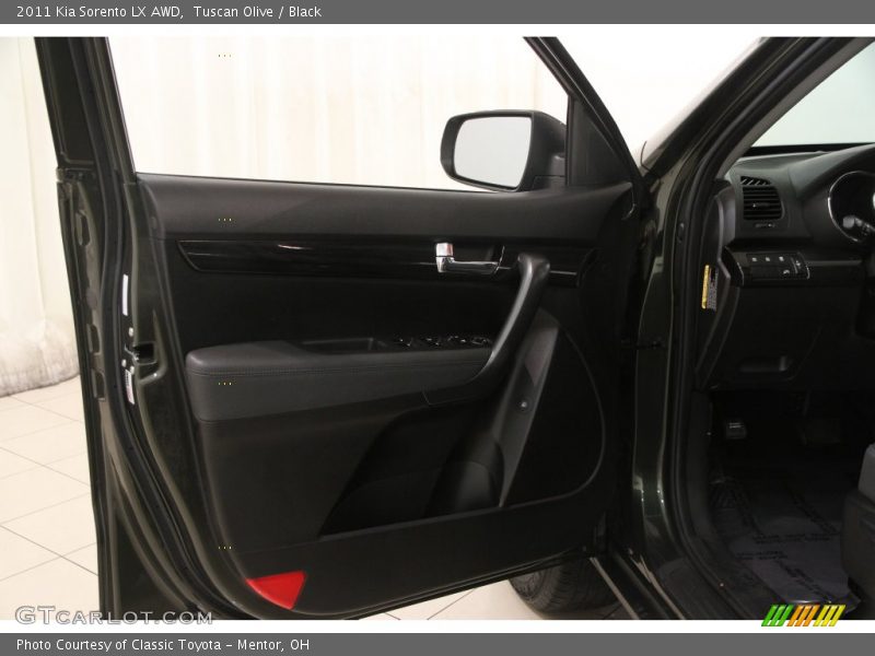 Tuscan Olive / Black 2011 Kia Sorento LX AWD