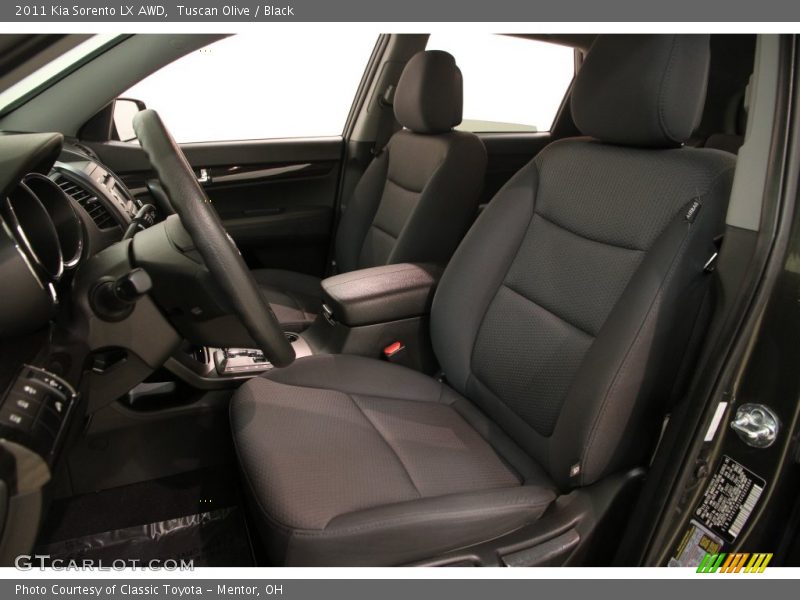 Tuscan Olive / Black 2011 Kia Sorento LX AWD