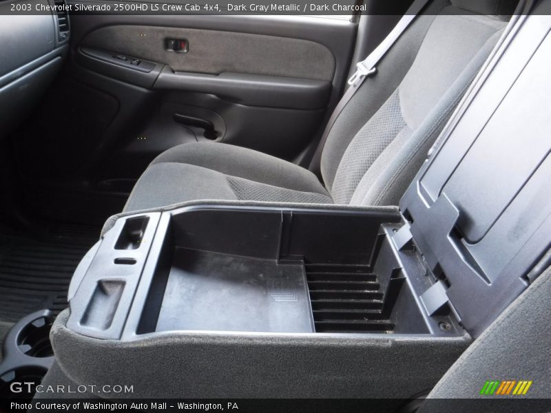 Dark Gray Metallic / Dark Charcoal 2003 Chevrolet Silverado 2500HD LS Crew Cab 4x4