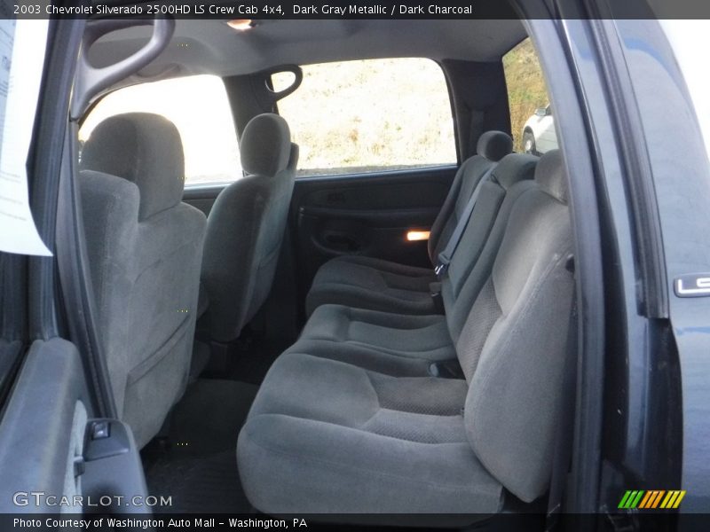 Dark Gray Metallic / Dark Charcoal 2003 Chevrolet Silverado 2500HD LS Crew Cab 4x4