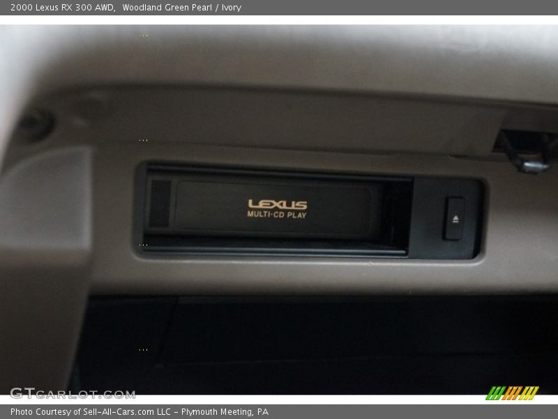 Woodland Green Pearl / Ivory 2000 Lexus RX 300 AWD