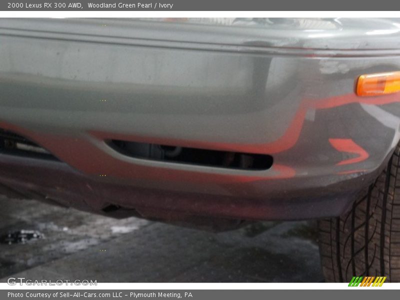 Woodland Green Pearl / Ivory 2000 Lexus RX 300 AWD
