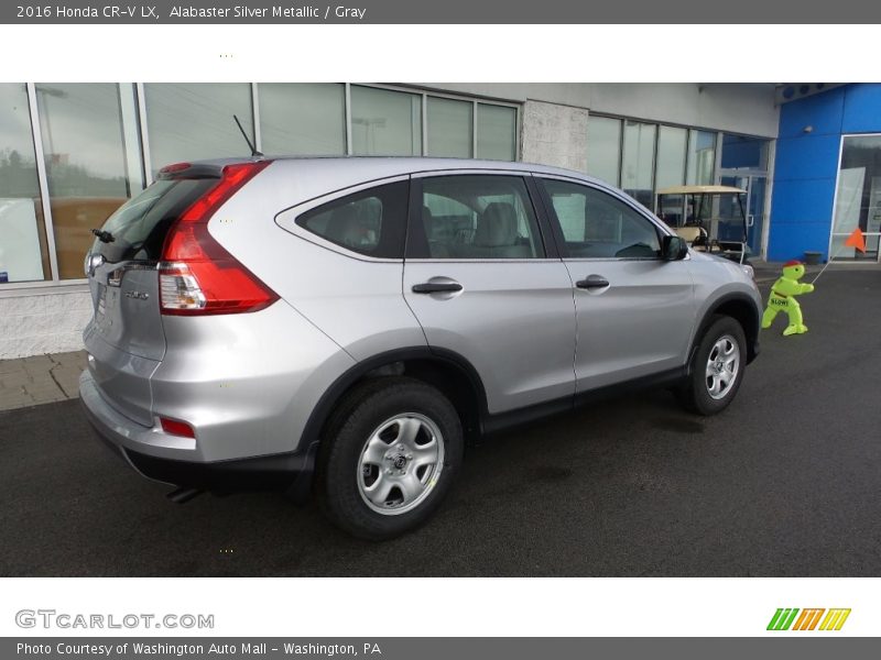 Alabaster Silver Metallic / Gray 2016 Honda CR-V LX