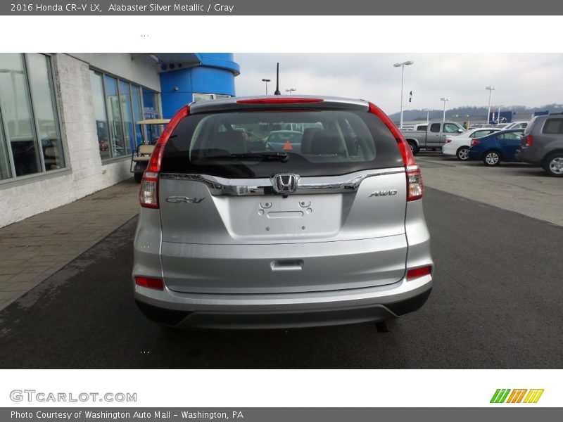 Alabaster Silver Metallic / Gray 2016 Honda CR-V LX