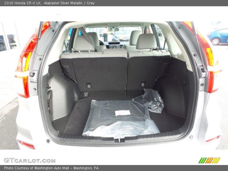 Alabaster Silver Metallic / Gray 2016 Honda CR-V LX