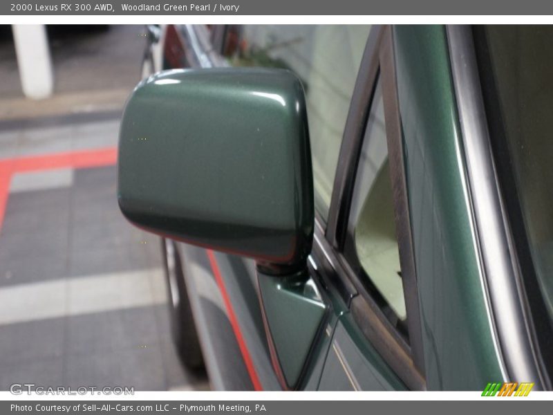 Woodland Green Pearl / Ivory 2000 Lexus RX 300 AWD