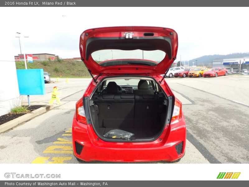 Milano Red / Black 2016 Honda Fit LX