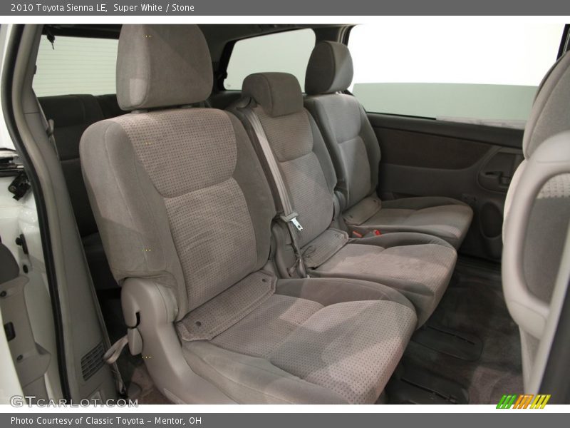 Super White / Stone 2010 Toyota Sienna LE