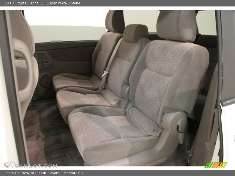 Super White / Stone 2010 Toyota Sienna LE