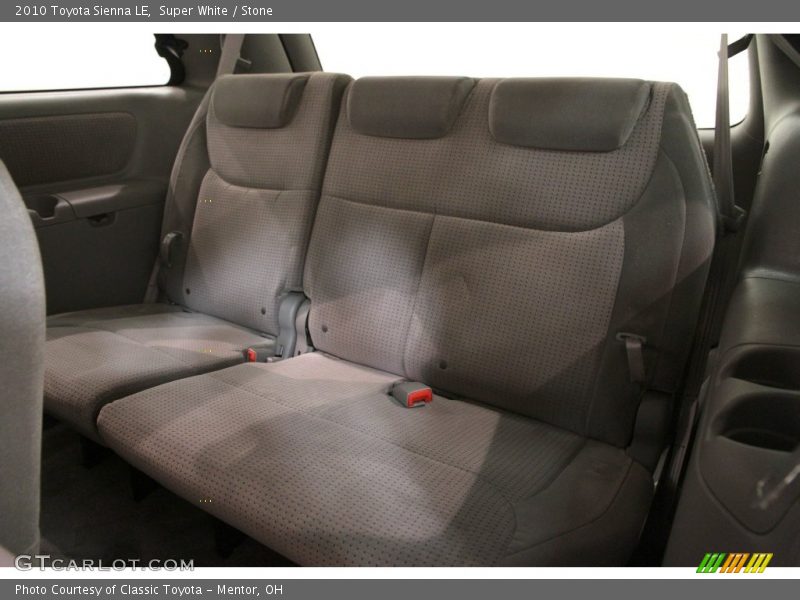 Super White / Stone 2010 Toyota Sienna LE