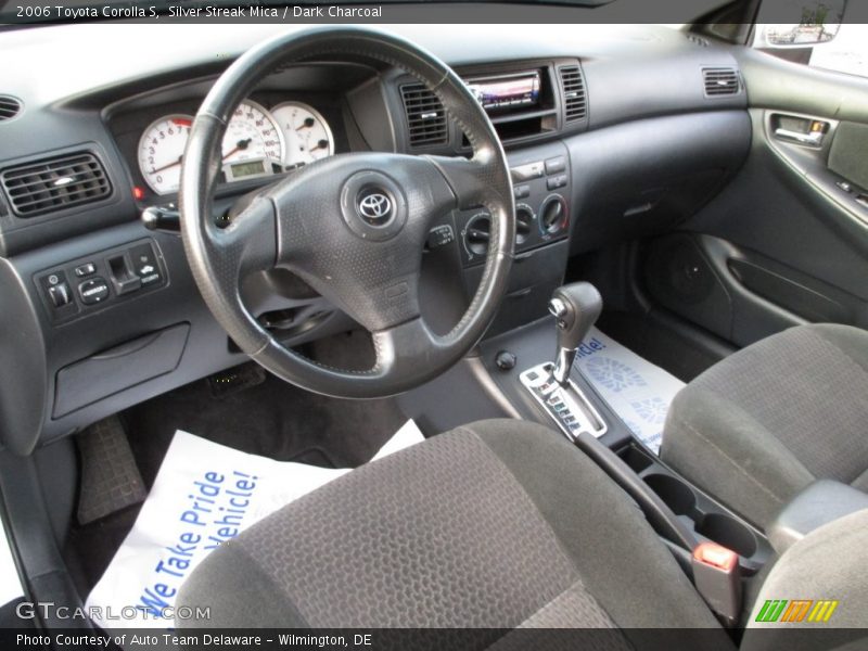 Silver Streak Mica / Dark Charcoal 2006 Toyota Corolla S