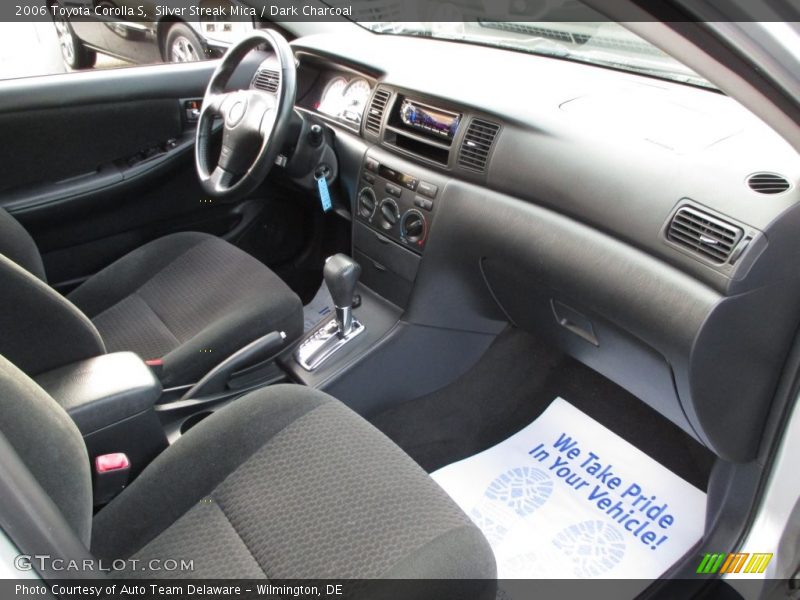 Silver Streak Mica / Dark Charcoal 2006 Toyota Corolla S