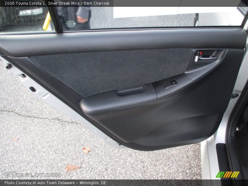 Silver Streak Mica / Dark Charcoal 2006 Toyota Corolla S