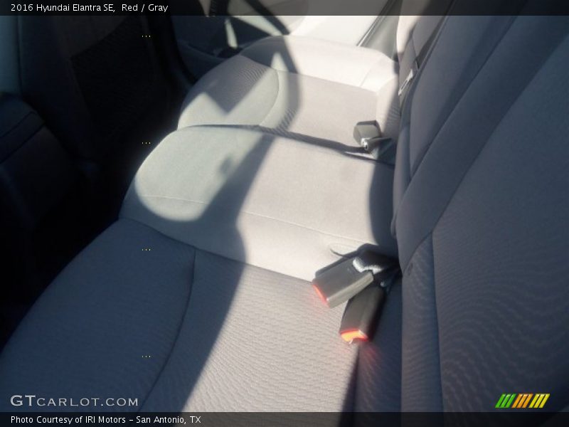 Red / Gray 2016 Hyundai Elantra SE