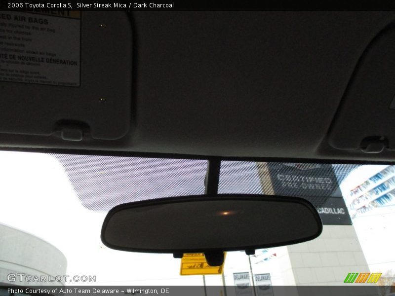 Silver Streak Mica / Dark Charcoal 2006 Toyota Corolla S