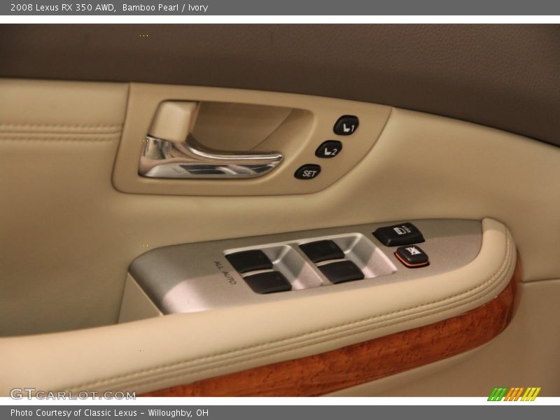 Bamboo Pearl / Ivory 2008 Lexus RX 350 AWD